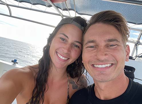 Luisa von Orlikowski auf der Ocean Safari